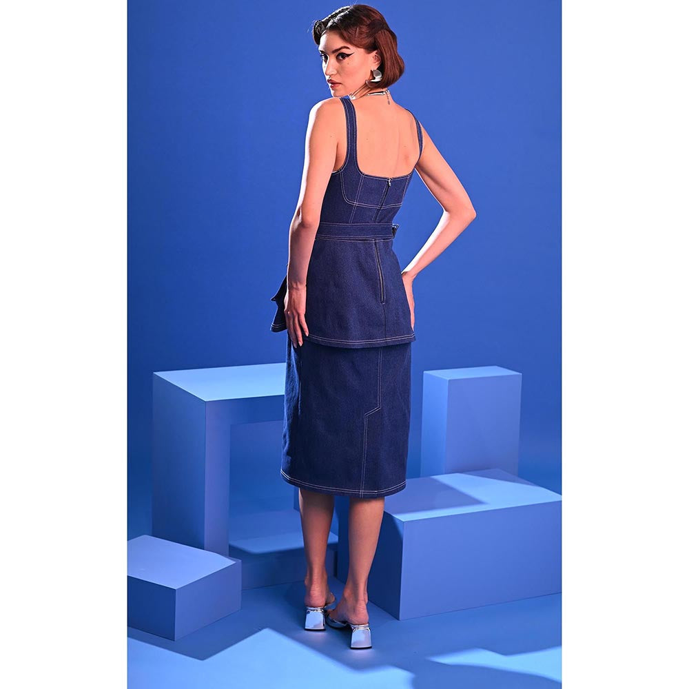 DARLYTTE Women Denim Rosalind Dress