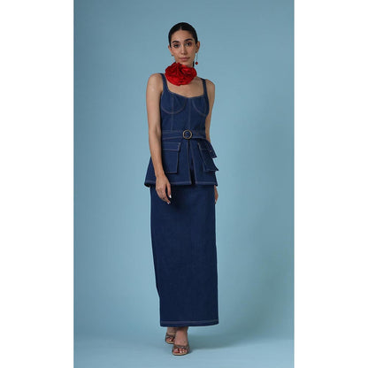 DARLYTTE Women Denim Deborah Dress