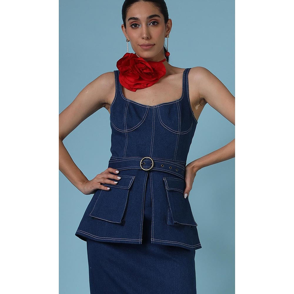 DARLYTTE Women Denim Deborah Dress