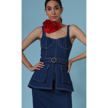 DARLYTTE Women Denim Deborah Dress