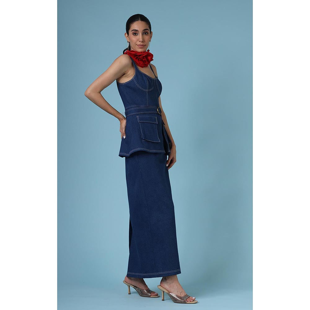 DARLYTTE Women Denim Deborah Dress