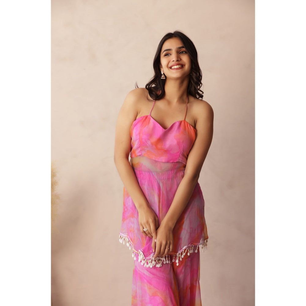 DEASHA INDIA Pahal Pink Co-Ord (Set of 2)