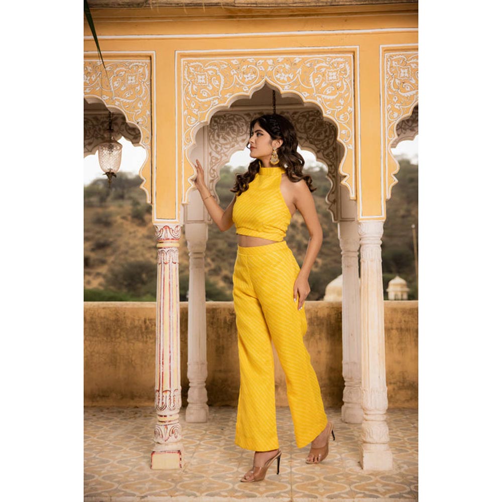 DEASHA INDIA Arika Yellow Co-Ords