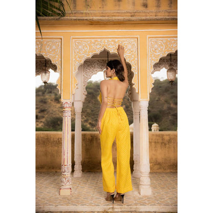 DEASHA INDIA Arika Yellow Co-Ords