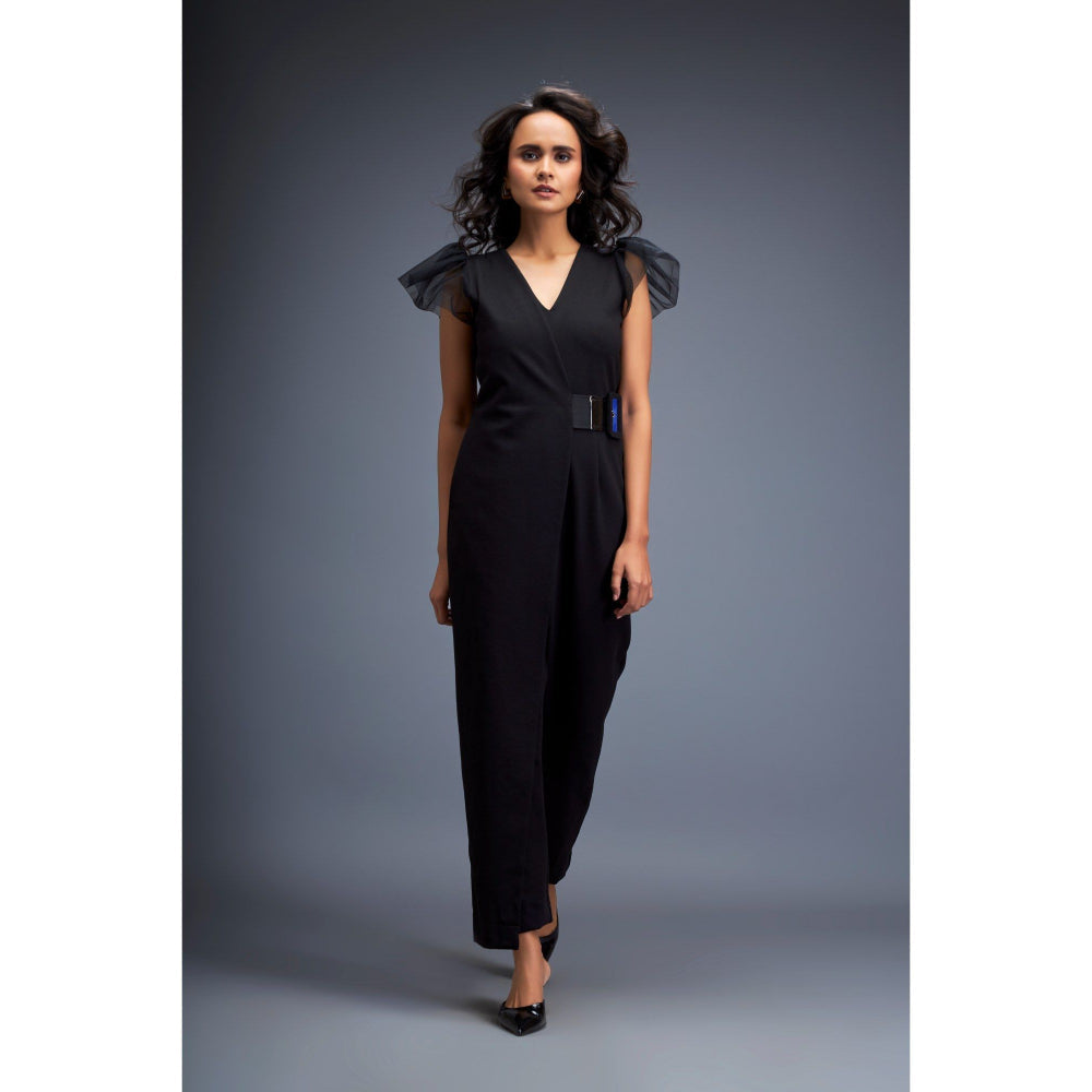 Deepika Arora Woemns Black Jumpsuit