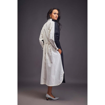 Deepika Arora Colo Block Black Dress