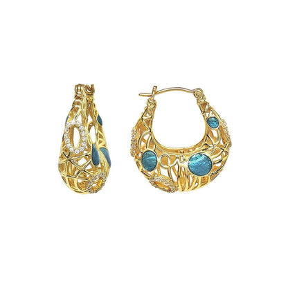 Divino Blue Furl Love Hoops