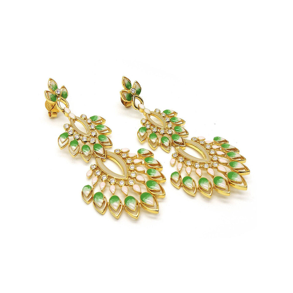 Divino Green Beauty Personified Earrings