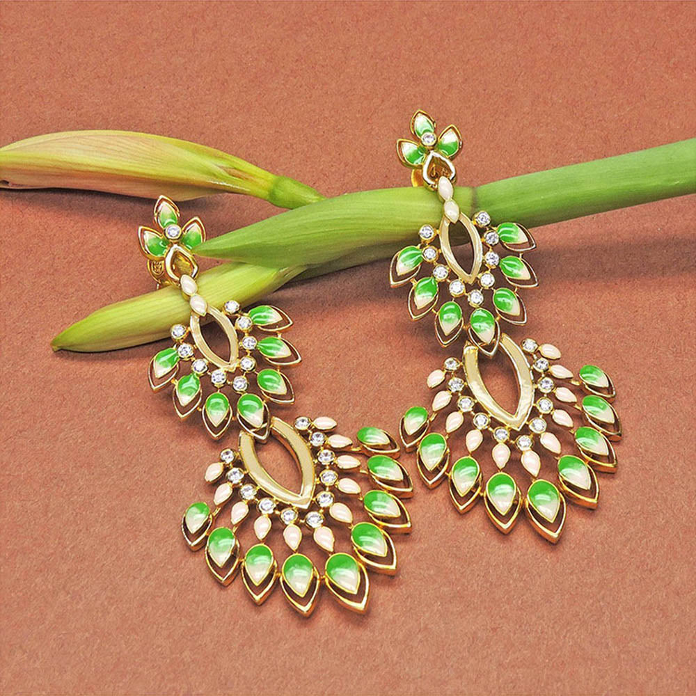 Divino Green Beauty Personified Earrings