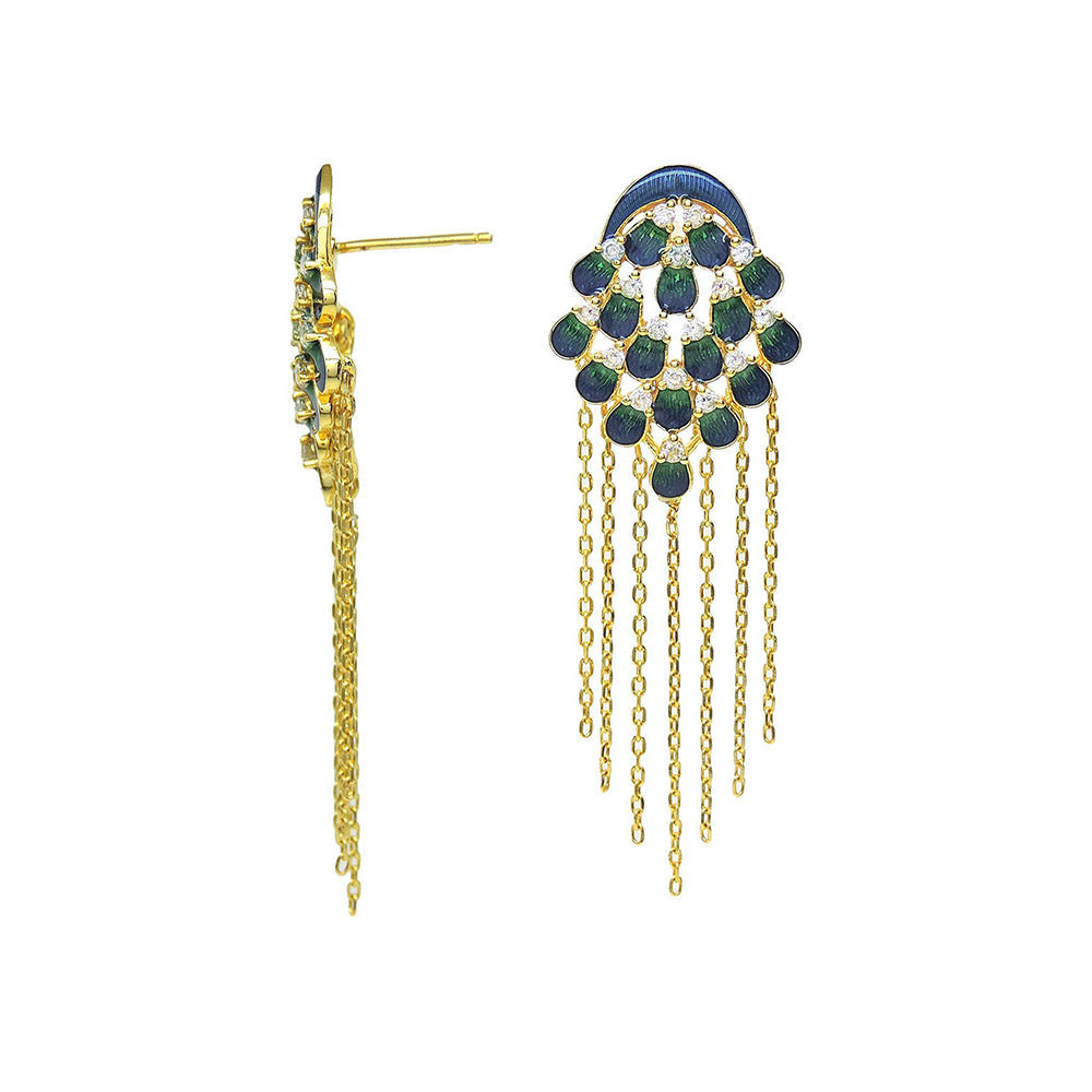 Divino The Green And Blue Angel Falls Danglers