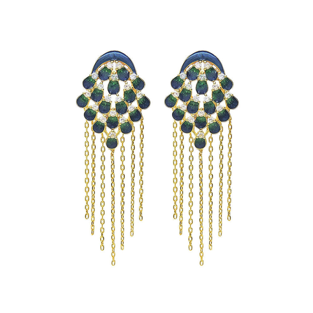 Divino The Green And Blue Angel Falls Danglers