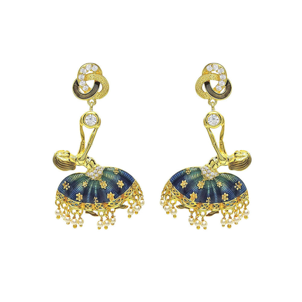 Divino The Multi-Color Classic Ballet Earrings
