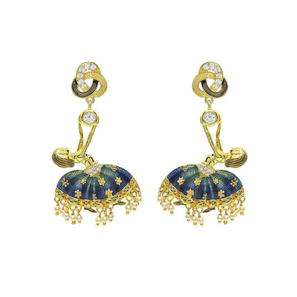Divino The Multi-Color Classic Ballet Earrings