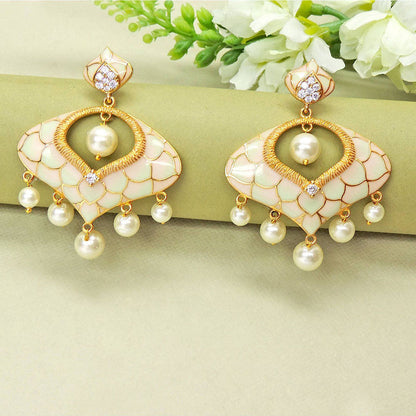 Divino Multi Snowdrop Dangler Earrings