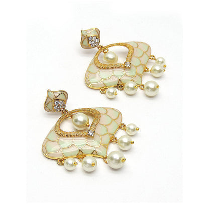 Divino Multi Snowdrop Dangler Earrings