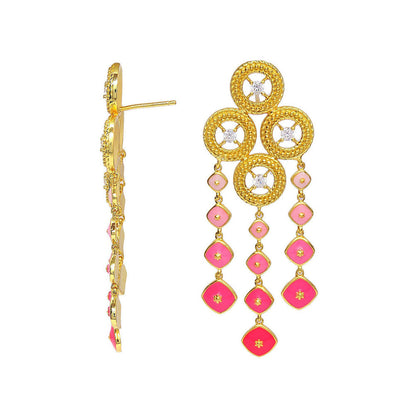 Divino French 751 Pink Danglers