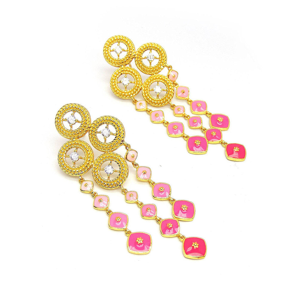 Divino French 751 Pink Danglers