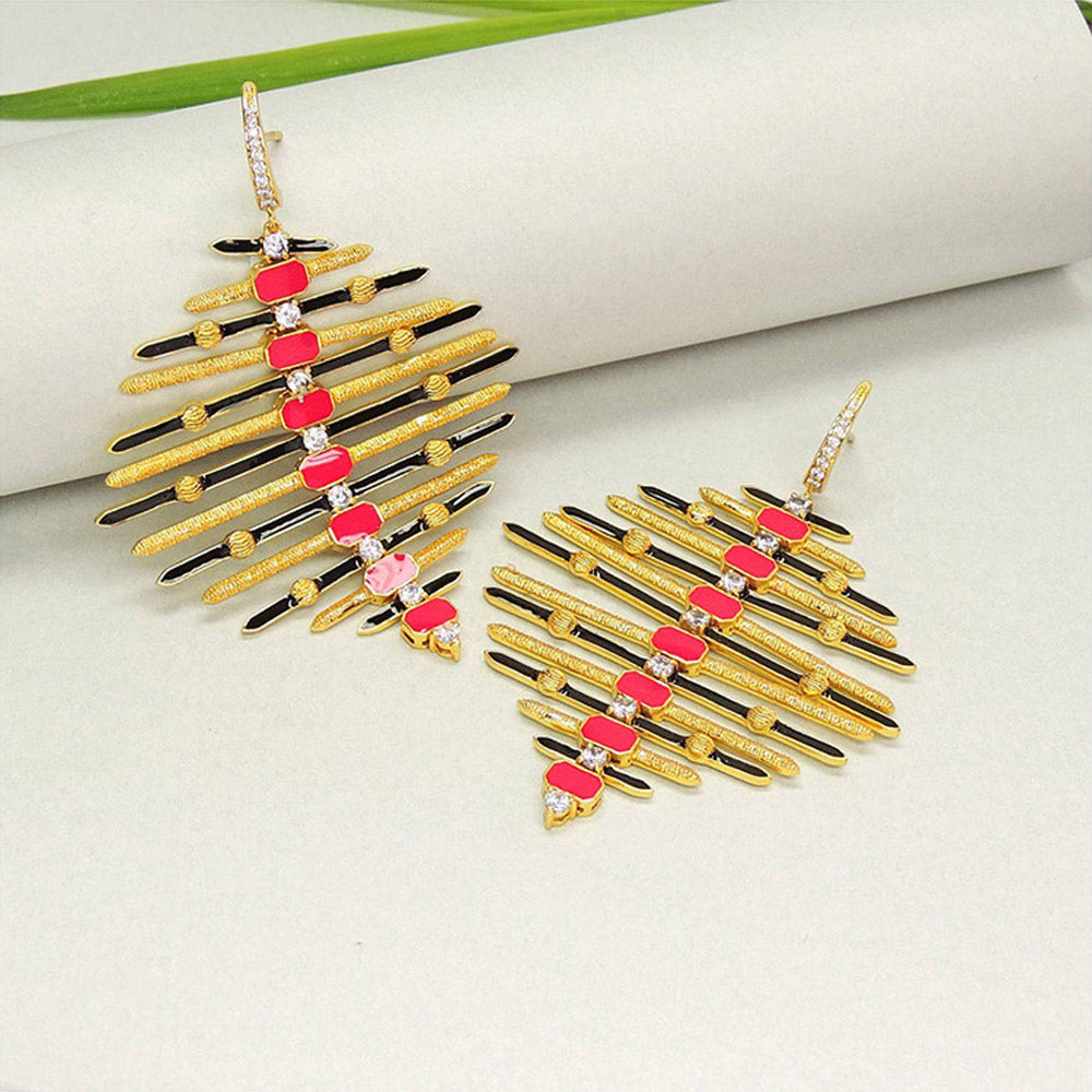 Divino Cool Waves Dangler Earrings