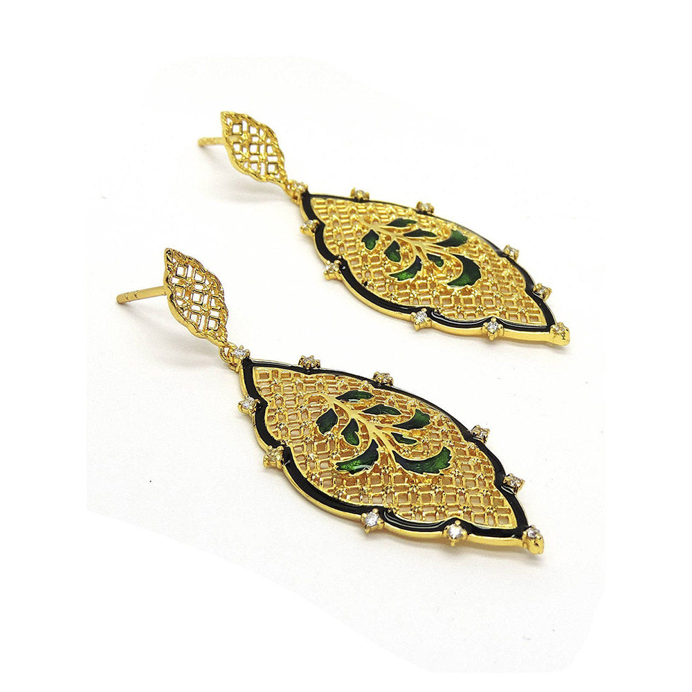 Divino Almost Night Multi-Color Danglers