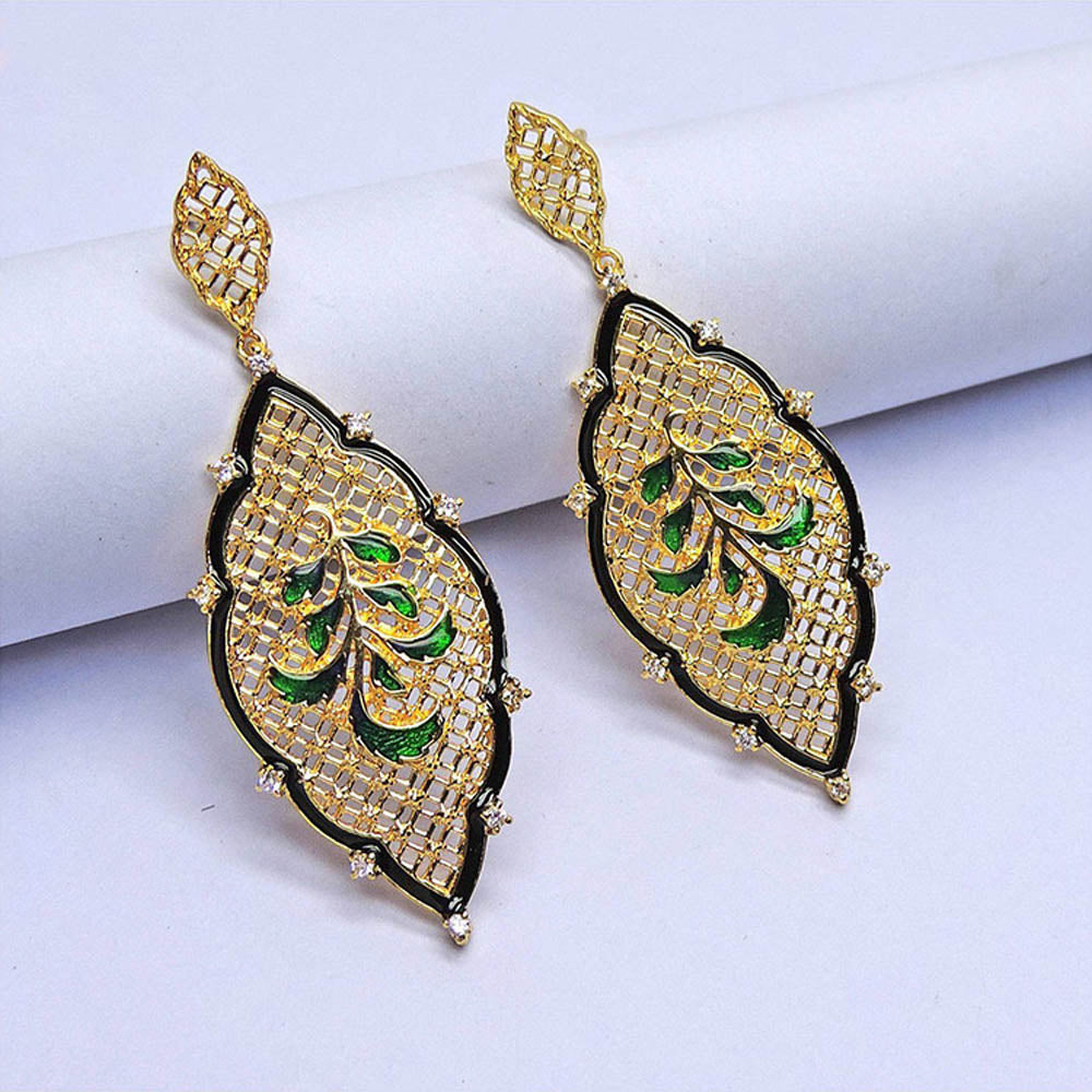 Divino Almost Night Multi-Color Danglers