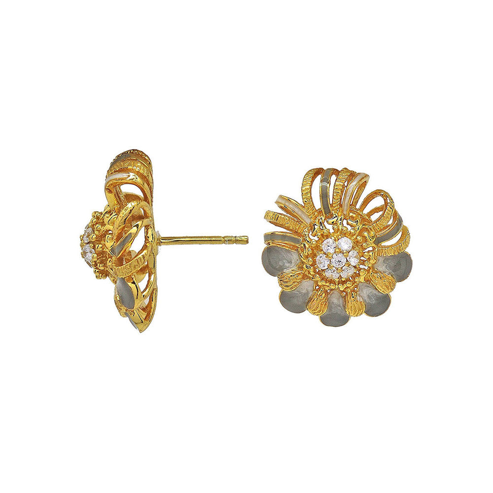 Divino Butter Blush Meenakari Studs