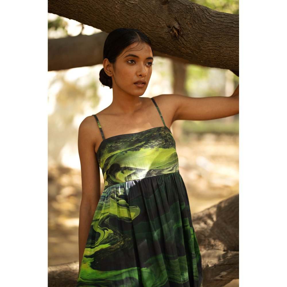 Doodlage Ella Green Dress