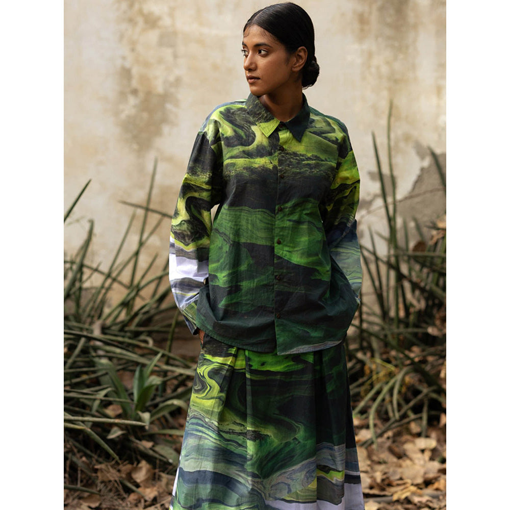 Doodlage Judy Printed Skirt with Shirt (Set of 2)