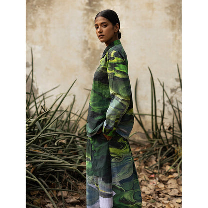 Doodlage Judy Printed Skirt with Shirt (Set of 2)