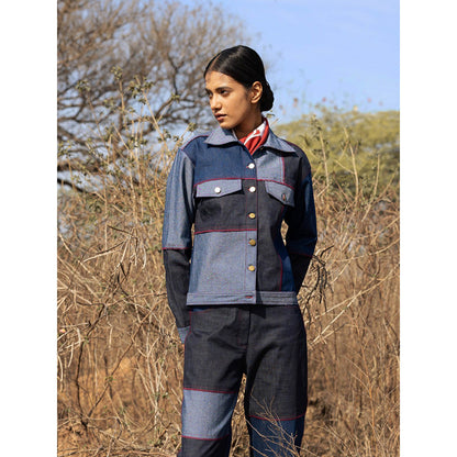 Doodlage Cheryl Patch Denim Jacket