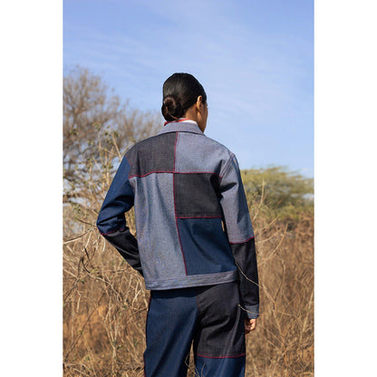 Doodlage Cheryl Patch Denim Jacket