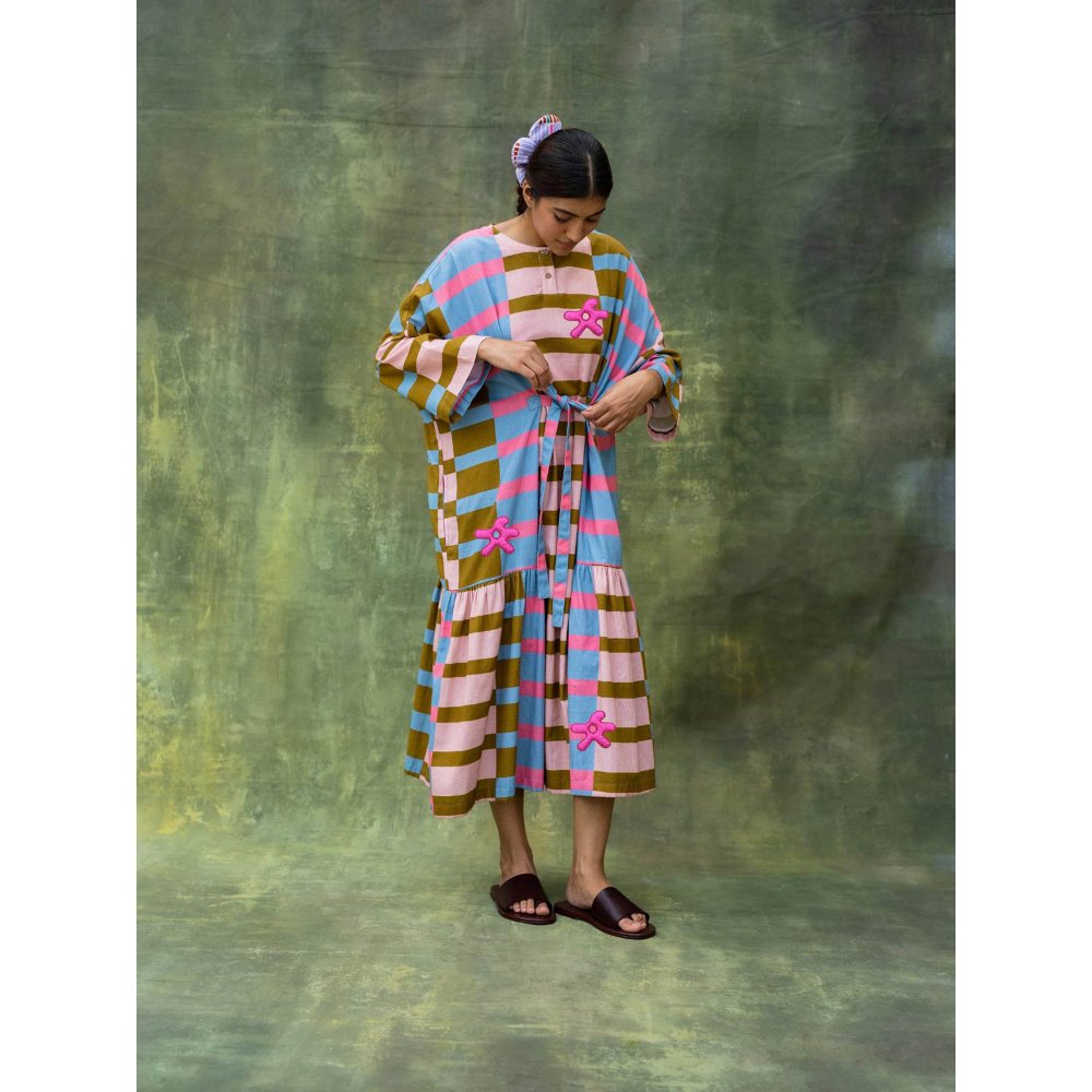 Doodlage Multicoloured Edith Striped Dress