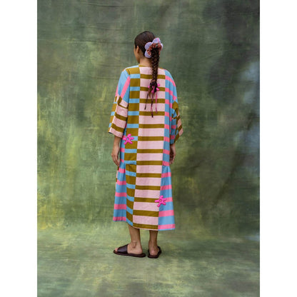 Doodlage Multicoloured Edith Striped Dress