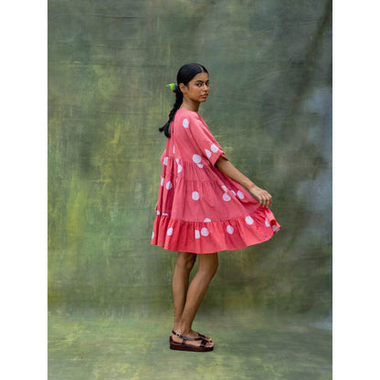 Doodlage Coral Arlene Coral Dress