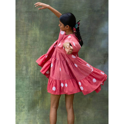 Doodlage Coral Arlene Coral Dress