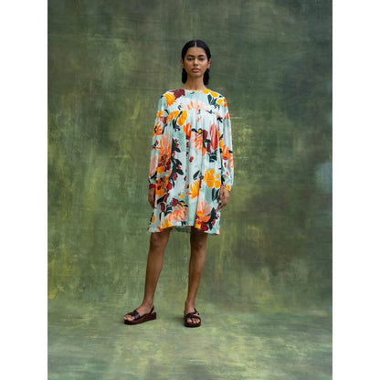 Doodlage Multicoloured Tyana Printed Dress