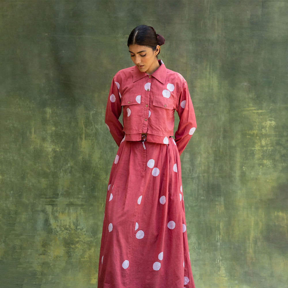 Doodlage Austin Coral Shirt and Skirt (Set of 2)