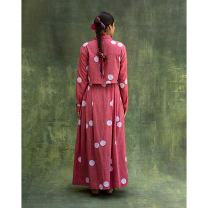 Doodlage Austin Coral Shirt and Skirt (Set of 2)