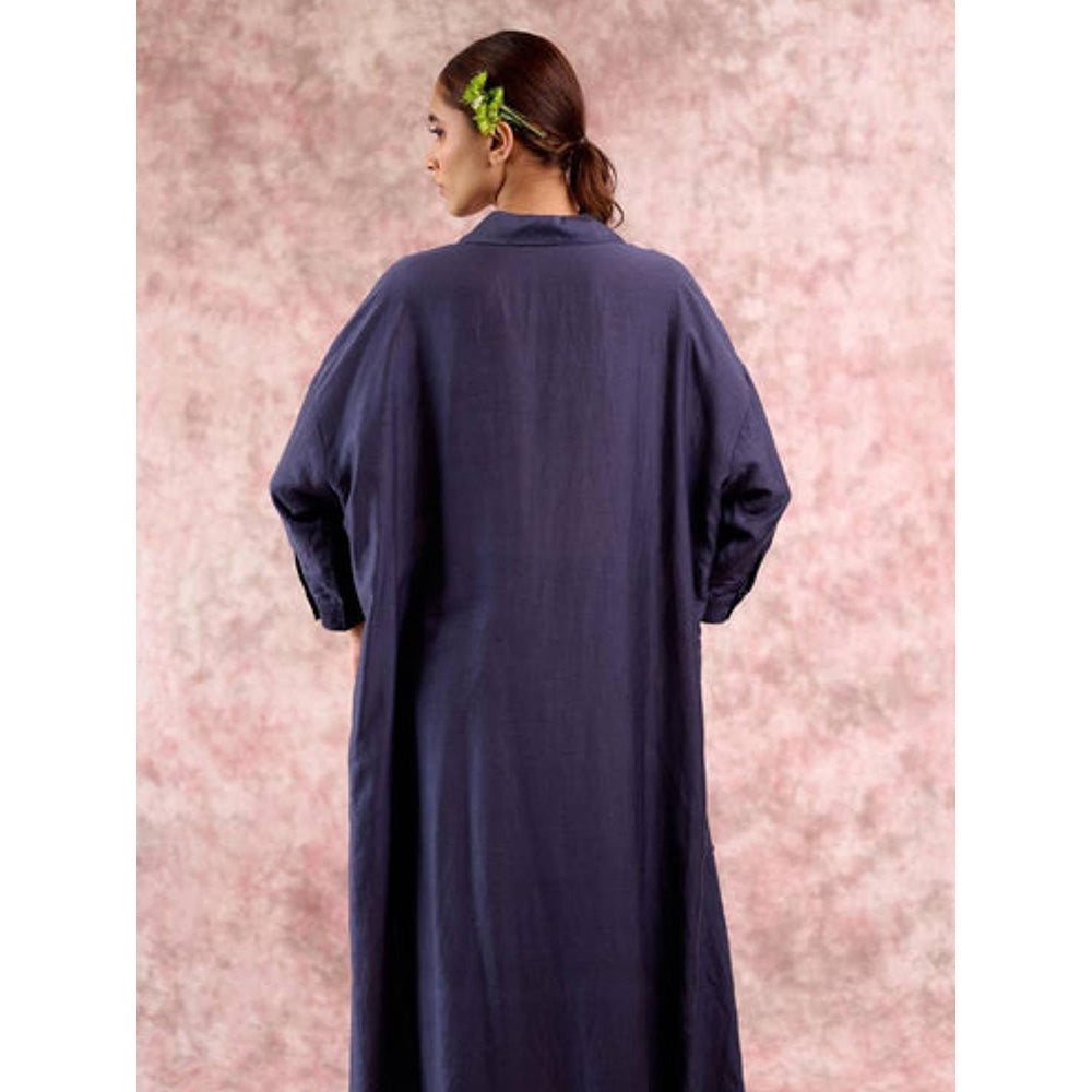 Doodlage Blake Navy Blue Kurta with Pant