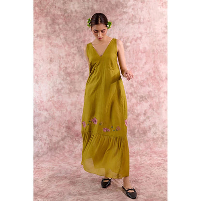 Doodlage Iris Embroidered Dress