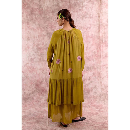 Doodlage Twig Embroidered Dress