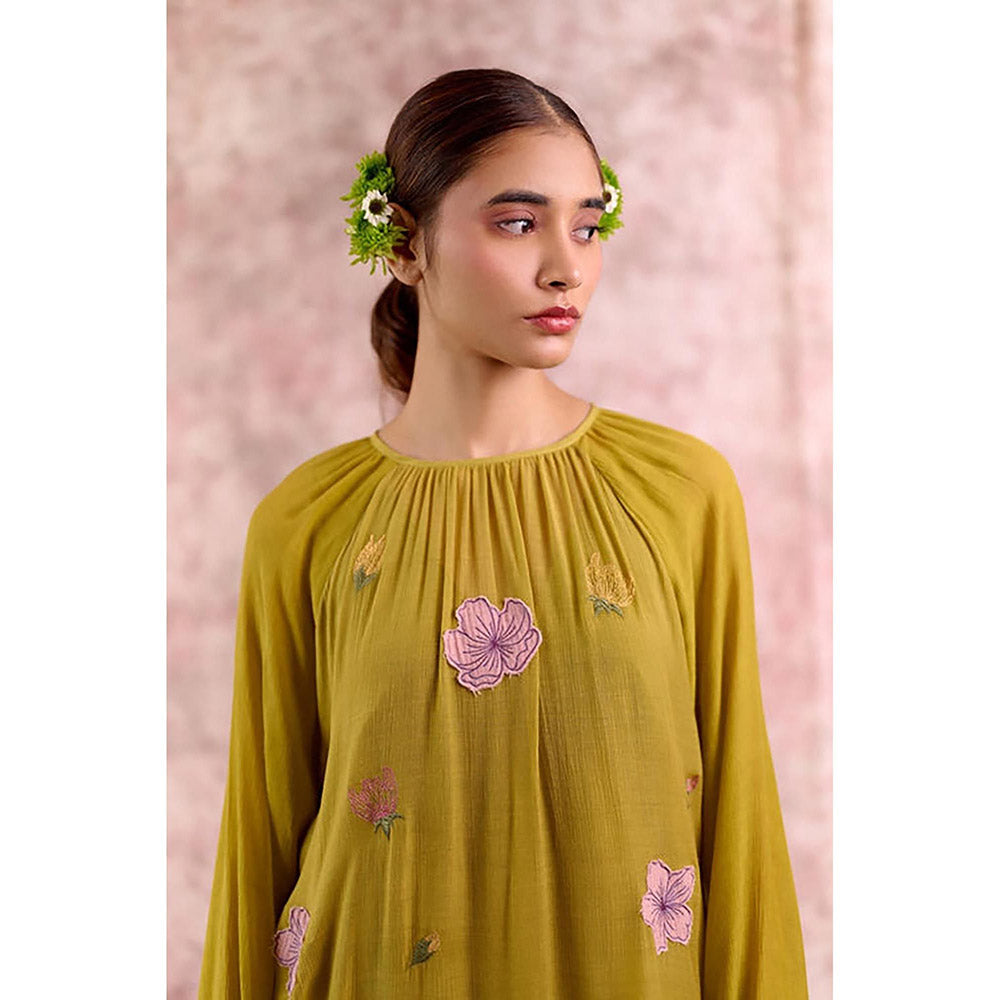 Doodlage Twig Embroidered Dress