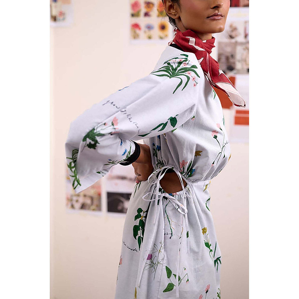 Doodlage Aurielle Printed Dres