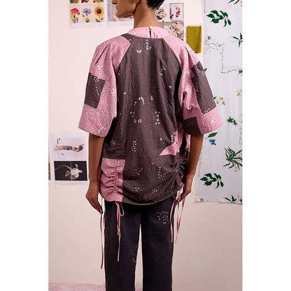 Doodlage Unisex Pink Organic Cotton Jacket
