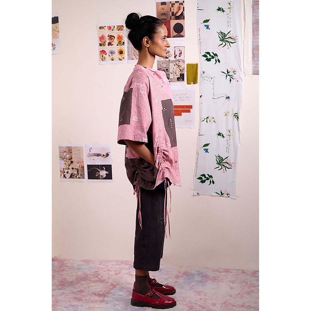 Doodlage Unisex Pink Organic Cotton Jacket