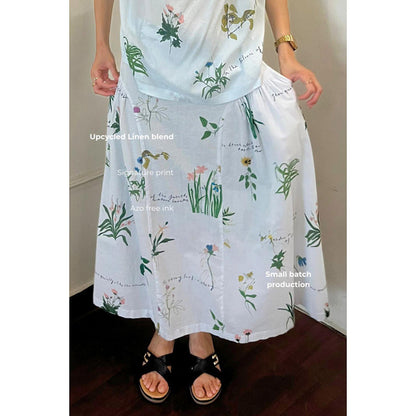Doodlage Multi-Color Velora Printed Skirt
