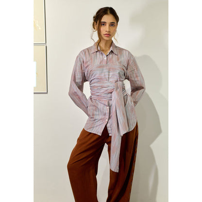 Doodlage Kora Striped Top