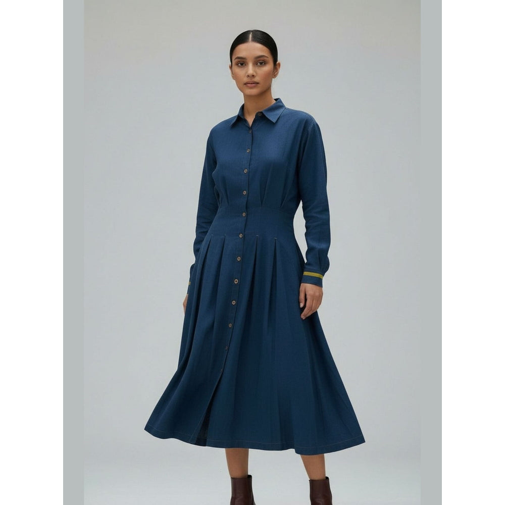 Doodlage Womens Midnight Blue Cecile Dress