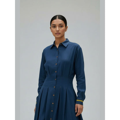 Doodlage Womens Midnight Blue Cecile Dress