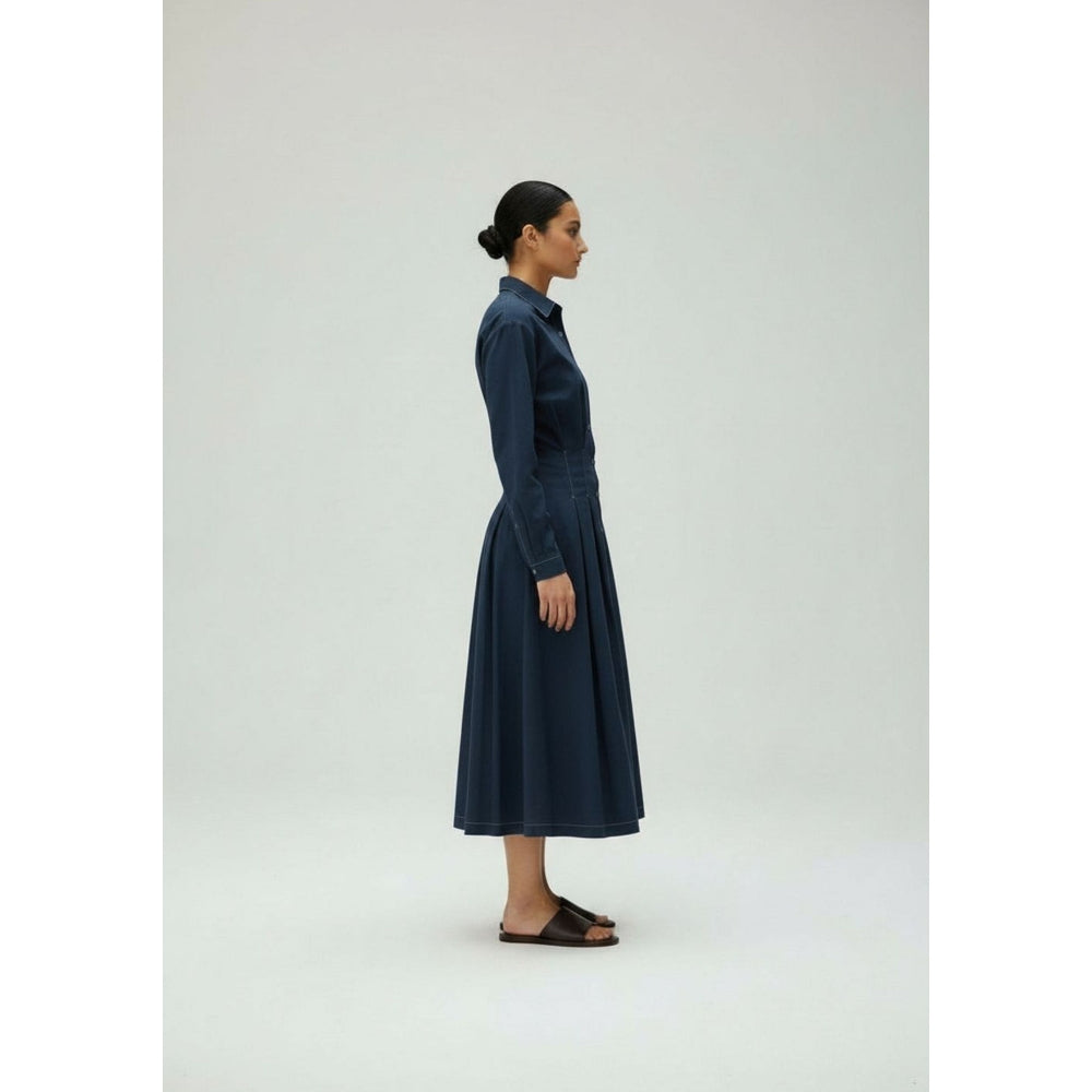 Doodlage Womens Midnight Blue Cecile Dress