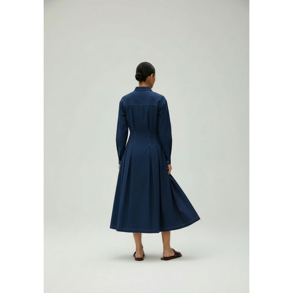 Doodlage Womens Midnight Blue Cecile Dress